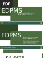 Navigating the EDPMS Offline System .